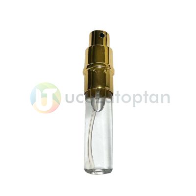 10 ml Metal Kapaklı Gold Parfüm Şişesi - 2