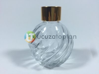 100 cc Burgulu Küre Bambu Koku Şişesi - 1