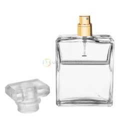 100 ml Şişe, Pompa, Yüzük ve Kapak Seti - 1