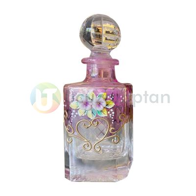 150 ml Cam Kapaklı Renkli Parfüm Şişesi - 1