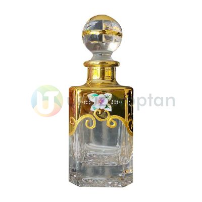 150 ml Cam Kapaklı Renkli Parfüm Şişesi - 3
