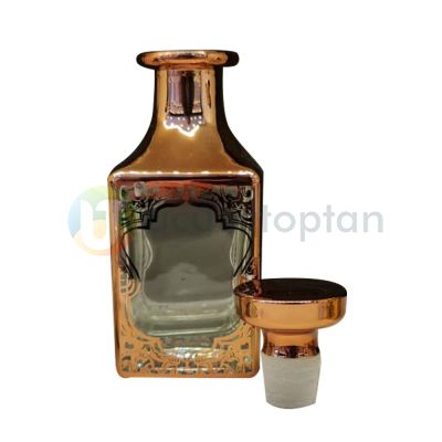 150ml Cam Kapaklı Renkli Parfüm Şişesi - 3