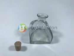 200 ml Kübik Difüzör Model Mantarlı Şişe (1 Koli 40 Adet) - 4