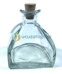 200 ml Kübik Difüzör Model Mantarlı Şişe (1 Koli 40 Adet)