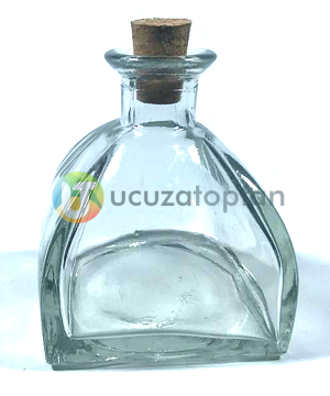 200 ml Kübik Difüzör Model Mantarlı Şişe (1 Koli 40 Adet) - 1