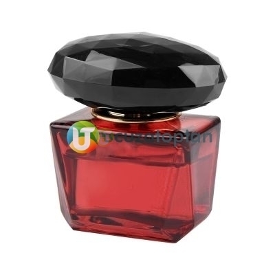 30 ml Kırmızı Kristal Parfüm Şişesi - 1