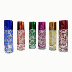 30ml Vidalı Valfli Desenli Cam Şişe - 4