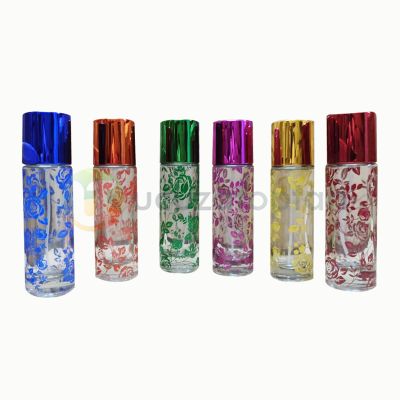 30ml Vidalı Valfli Desenli Cam Şişe - 4