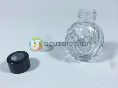 60 cc Burgulu Küre Bambu Koku Şişesi  - 2