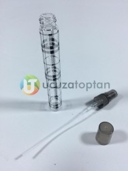 Altı Farklı Desenli 10 cc Boş Kalem Parfüm Şişesi (1 Koli-1440 adet) - 2