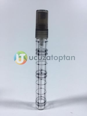Altı Farklı Desenli 10 cc Boş Kalem Parfüm Şişesi (1 Koli-1440 adet) - 6