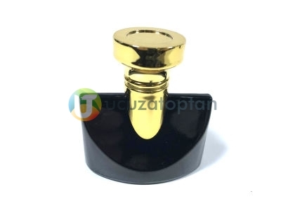 Altın Sarı Kapaklı Siyah Renk 30 ml Tester Cam Şişe - 1 Koli (192 Adet) - 1