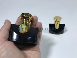 Altın Sarı Kapaklı Siyah Renk 30 ml Tester Cam Şişe - 1 Koli (192 Adet) - 3