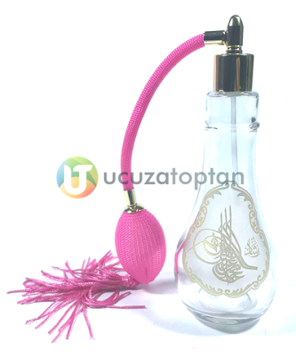 Antik Hortum Spreyli 120 cc Boş Parfüm Şişesi (1 Koli 80 Adet) - 1