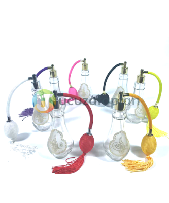 Antik Hortum Spreyli 120 cc Boş Parfüm Şişesi (1 Koli 80 Adet) - 2