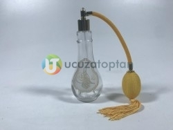 Antik Hortum Spreyli 120 cc Boş Parfüm Şişesi (1 Koli 80 Adet) - 4