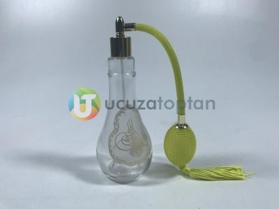 Antik Hortum Spreyli 120 cc Boş Parfüm Şişesi (1 Koli 80 Adet) - 6