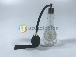 Antik Hortum Spreyli 120 cc Boş Parfüm Şişesi (1 Koli 80 Adet) - 7
