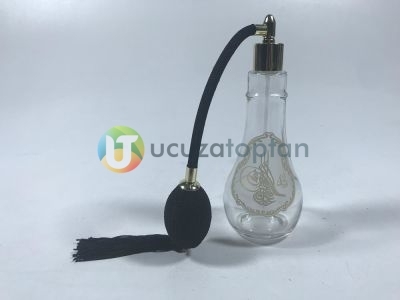 Antik Hortum Spreyli 120 cc Boş Parfüm Şişesi (1 Koli 80 Adet) - 7