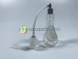 Antik Hortum Spreyli 120 cc Boş Parfüm Şişesi (1 Koli 80 Adet) - 8
