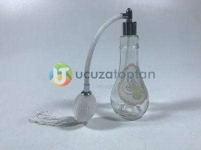 Antik Hortum Spreyli 120 cc Boş Parfüm Şişesi (1 Koli 80 Adet) - 8