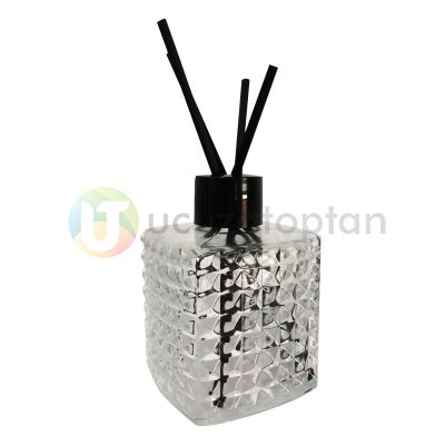 Baklava Desenli 60ml Cam Bambu Şişesi - 2