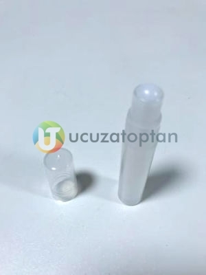Boncuk Tıpalı Şeffaf PVC Roll On Şişe - 2