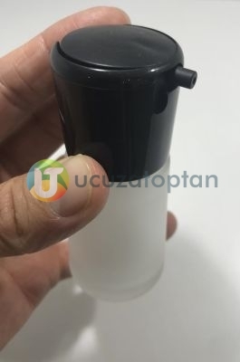 Buzlu Cam Asansörlü 40cc Çok Amaçlı Medikal Krem Losyon Şişesi - 3