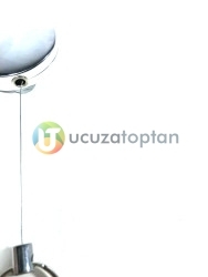 Çelik İpli Büyük Boy Metal Yoyo Anahtarlık - Çap 5 cm - 2