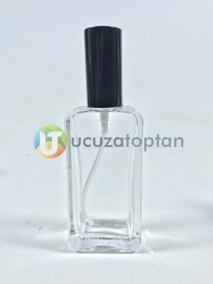 Çevirme Valfli 50 ml Iphone Boş Cam Parfüm Şişesi - (1 Koli 120 Adet) - 6