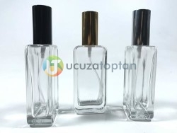Çevirme Valfli 50 ml Iphone Boş Cam Parfüm Şişesi - (1 Koli 120 Adet) - 2