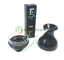 Çok Fonksiyonlu Bambu Kokusu Şişesi İçin Hazneli Ahşap Vazo (Kahverengi) - 5