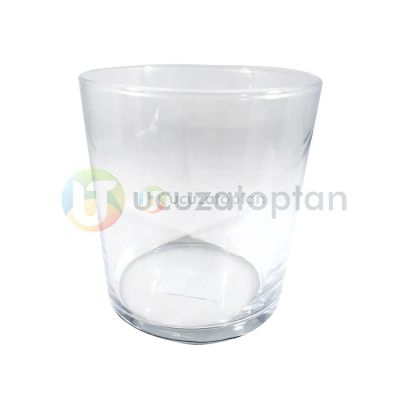 Düz Mum Bardağı (Yükseklik:9cm Üst Çap:8,3cm Alt Çap:7cm) - 1
