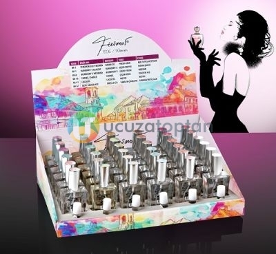 Feremon 50cc Kadın Parfüm 36 lü Stantlı Set - 1
