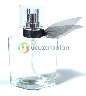Fiyonklu ve Sürlin Kapaklı 25 ml Tester Cam Şişe - 1 Koli (189 Adet) - 1