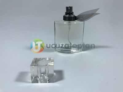 Fiyonklu ve Sürlin Kapaklı 25 ml Tester Cam Şişe - 1 Koli (189 Adet) - 2