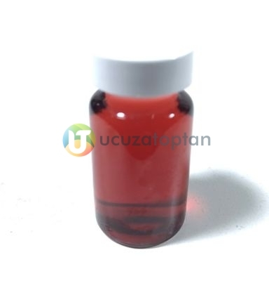 Geçme Plastik Kapaklı Çok Amaçlı 10 ml Boş Cam Serum Şişesi - 1