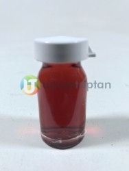 Geçme Plastik Kapaklı Çok Amaçlı 8ml Boş Cam Serum Şişesi  - 4