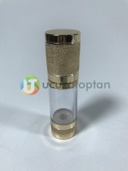 Gold Renk Valfsiz Asansörlü 30 cc PVC Krem Likit Şişesi (1 Koli-300 Adet) 