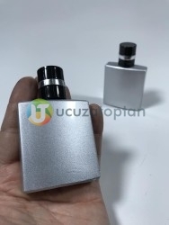 Gri Renk 25 ml Tester Cam Şişe - 1 Koli (180 Adet) - 2