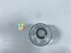 Gümüş Renk Kapaklı 100 ml Silindir Bambu Koku Şişesi - 1 Koli (56 Adet) - 2