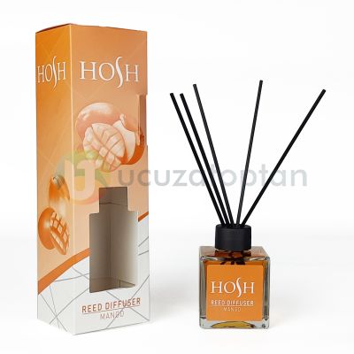 Hosh Marka Bambu Çubuklu 100ml MANGO Ortam Kokusu Reed Diffuser - 1