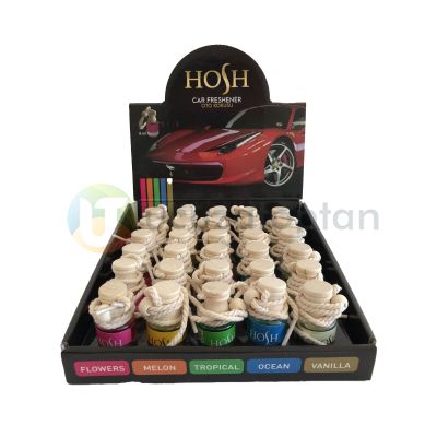 Hosh Marka Dolu Halde 5 Farklı Çeşitli ve Katlanır Stantlı Oto Kokusu (30'lu Paket) - 2