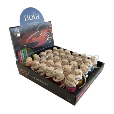 Hosh Marka Dolu Halde 5 Farklı Çeşitli ve Katlanır Stantlı Oto Kokusu (30'lu Paket) - 3