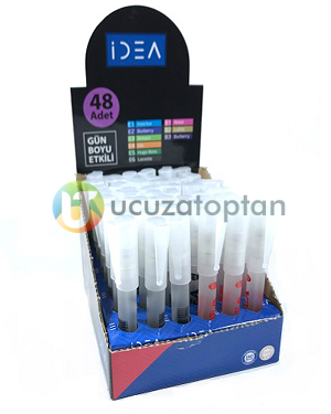 İdea Marka Bay / Bayan Karışık Kalem Parfüm Kutu Set (48'li Paket) - 1