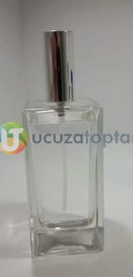 Kapatma Valfli 100 cc Boş Parfüm Şişesi (1 Koli: 60 Adet) - 2