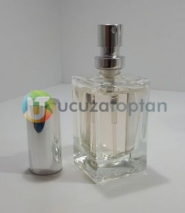 Kapatma Valfli 25 cc Boş Parfüm Şişesi (1 Koli: 180 Adet) - 1