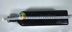 Köşeli 1000 cc Amber Kahverengi Boş Zeytinyağı Şişesi (1 litre) - 5