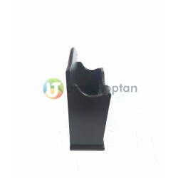Koyu Kahve Ahşap El Yapımı Örme Posta Kutusu (Yükseklik 28 cm) - 3