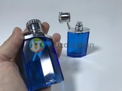 Mavi Renk 30 ml Tester Cam Şişe - 1 Koli (192 Adet) - 3